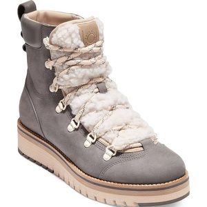 SOLD! Cole Haan - NWOT Women’s Zerogrand Lodge Waterproof Booties - 7B  Charcoal